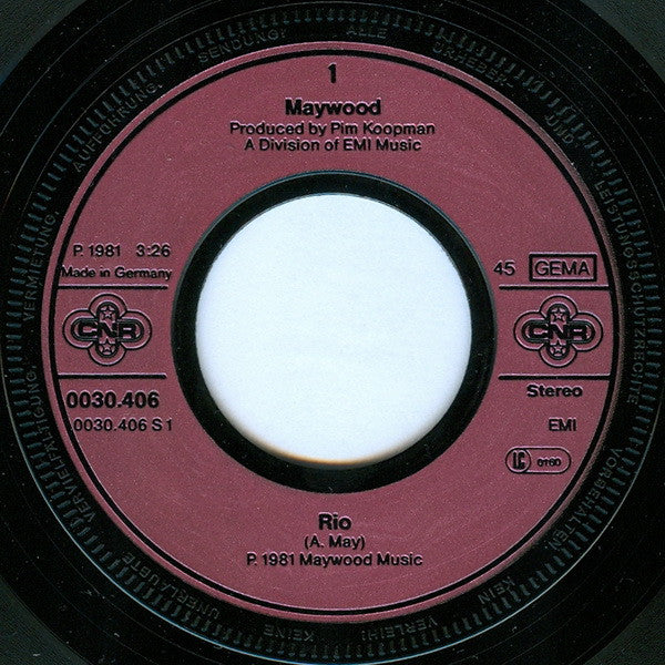 Maywood : Rio (7", Single)