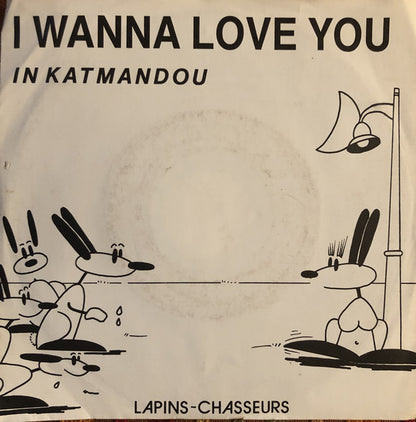 Lapins Chasseurs : I Wanna Love You In Katmandou (7", Promo)