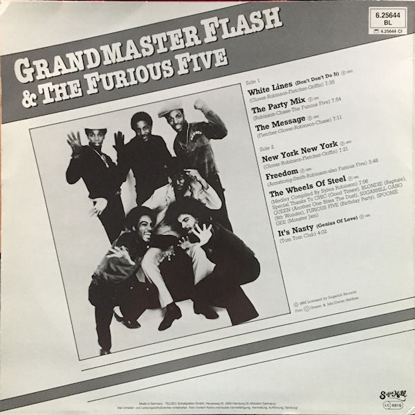 Grandmaster Flash & The Furious Five : Grandmaster Flash & The Furious Five (LP, Comp)