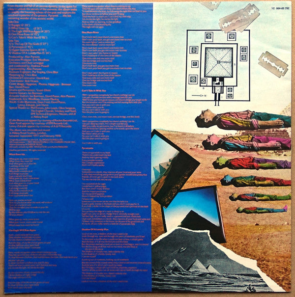 The Alan Parsons Project : Pyramid (LP, Album)