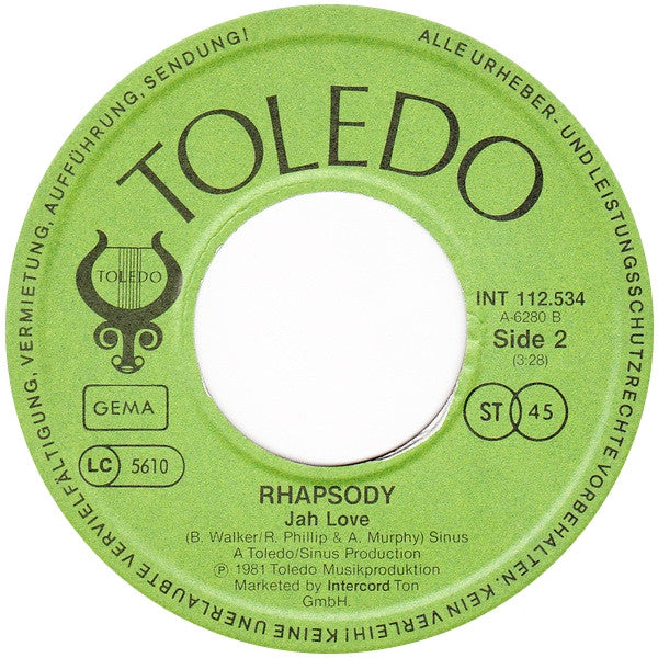 Rhapsody (4) : Take Me To The River (7", Single)