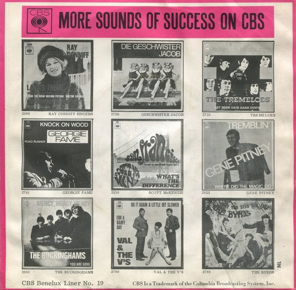The Tremeloes : Be Mine (Mi Seguirai) (7", Single)