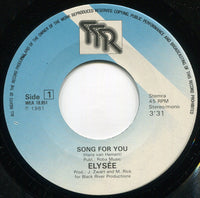 Elysée (2) : Song For You And Everybody (7", Single)
