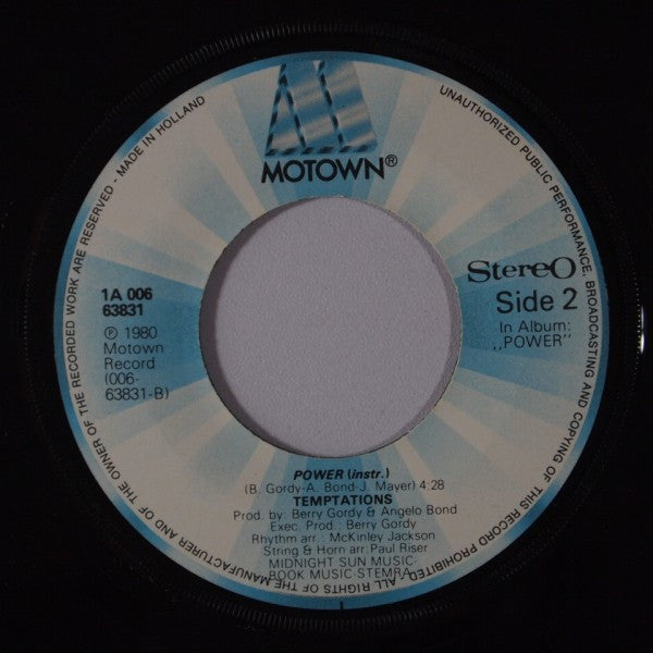 The Temptations : Power (7", Single)