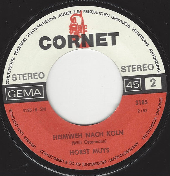 Horst Muys : Kölsche Jung (7", Single)