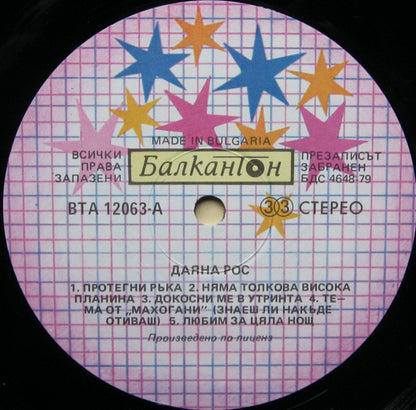 Diana Ross : Diana Ross (LP, Comp, RP, Ten)