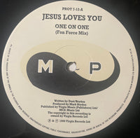 Jesus Loves You : One On One (12", Single, Ltd)