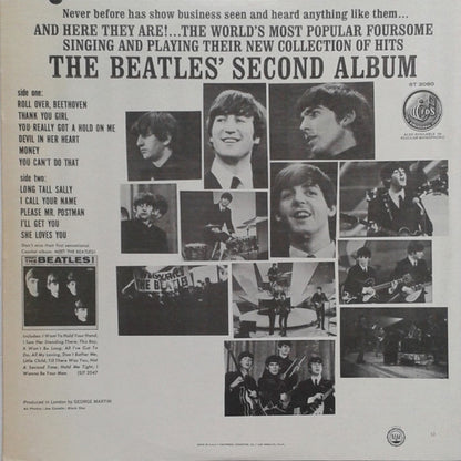 The Beatles : The Beatles' Second Album (LP, Album, RE, Win)
