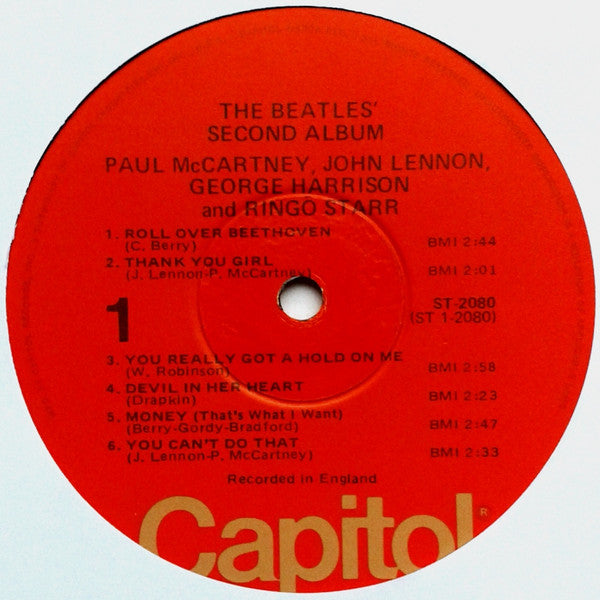 The Beatles : The Beatles' Second Album (LP, Album, RE, Win)