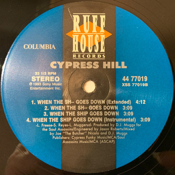 Cypress Hill : Insane In The Brain (12", RE)