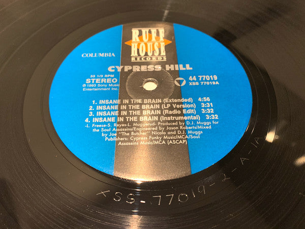 Cypress Hill : Insane In The Brain (12", RE)