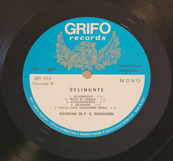 F. C. Mainardi* : Selinunte (LP, Album, Mono)