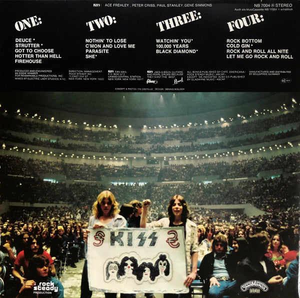 Kiss : Alive! (2xLP, Album, RE, Gat)