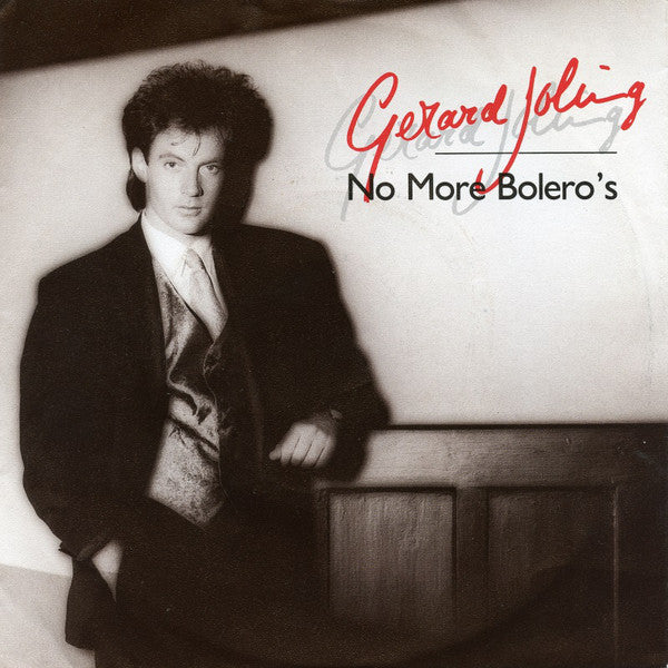 Gerard Joling : No More Bolero's (7", Single, Blu)