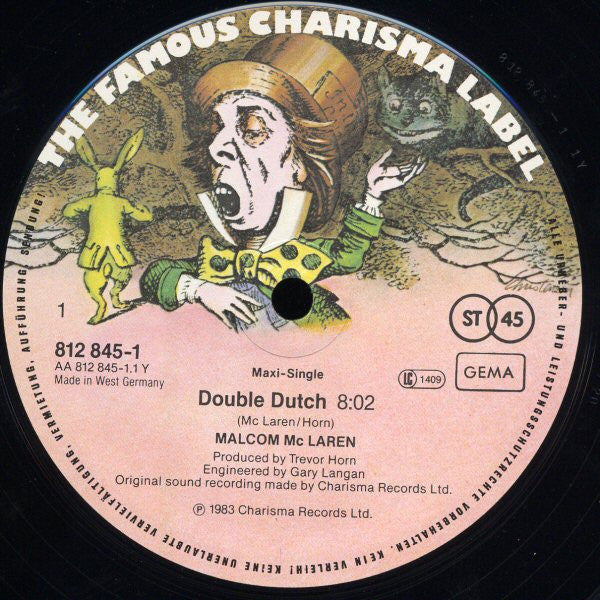 Malcolm McLaren : Double Dutch (12", Maxi)