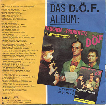 DÖF : Taxi (7", Single)