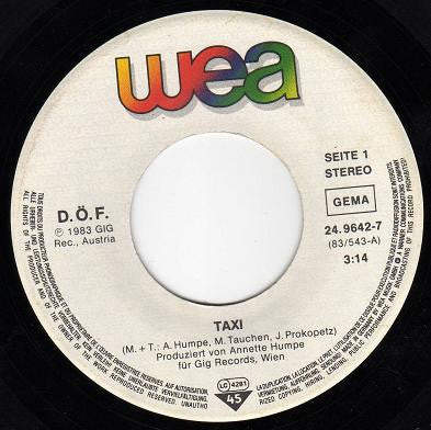 DÖF : Taxi (7", Single)