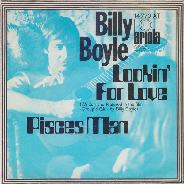 Billy Boyle : Lookin' For Love (7", Single)