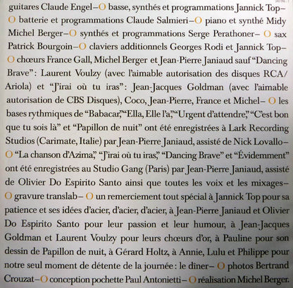 France Gall : Babacar (LP, Album, Tel)