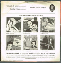 Vittorio* Und Die Rivieras : Tintarella Di Luna (7", Single, Mono)