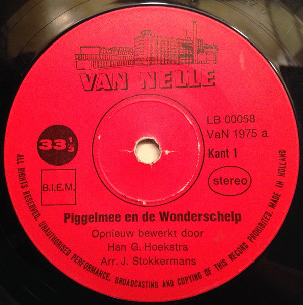 Piggelmee : Piggelmee En De Wonderschelp (7")