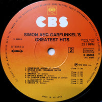 Simon And Garfunkel* : Simon And Garfunkel's Greatest Hits (LP, Comp, RE, Ⓑ)