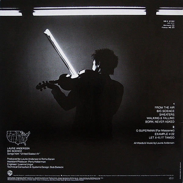 Laurie Anderson : Big Science (LP, Album)