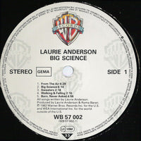 Laurie Anderson : Big Science (LP, Album)