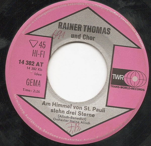 Rainer Thomas : Kleine Südsee-Rose (Hawaii-Tattoo) (7", Single)