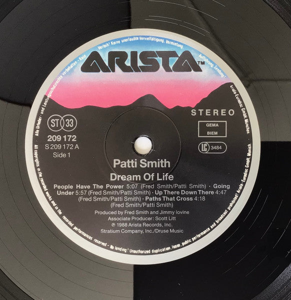 Patti Smith : Dream Of Life (LP, Album)