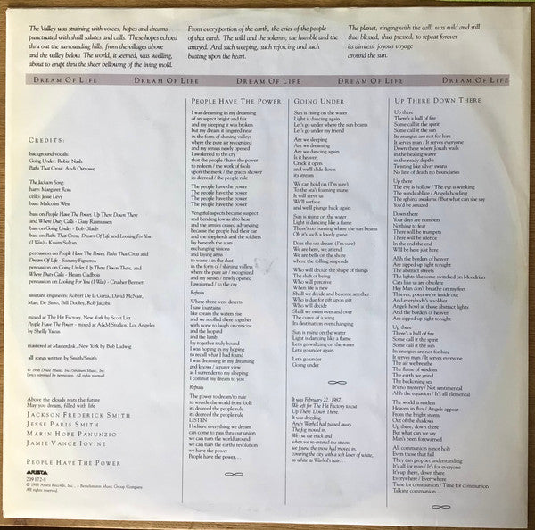 Patti Smith : Dream Of Life (LP, Album)