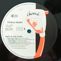 Sniff 'n' the Tears : Fickle Heart (LP, Album)