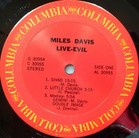Miles Davis : Live-Evil (2xLP, Album, RE)