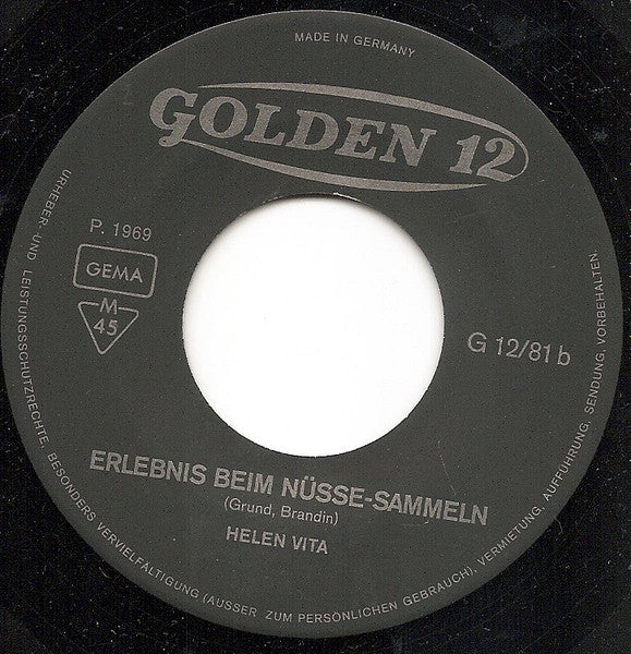 Helen Vita : Das Hübsche Gewehr / Erlebnis Beim Nüsse-Sammeln (7", Mono)