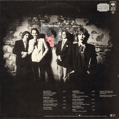 Nina Hagen Band : Nina Hagen Band (LP, Album, RE, RP)
