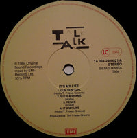 Talk Talk : It's My Life (LP, Album, Red)
