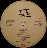 Talk Talk : It's My Life (LP, Album, Red)