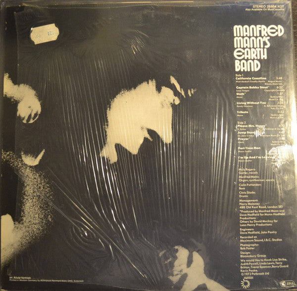 Manfred Mann's Earth Band : Manfred Mann's Earth Band (LP, Album, RE)
