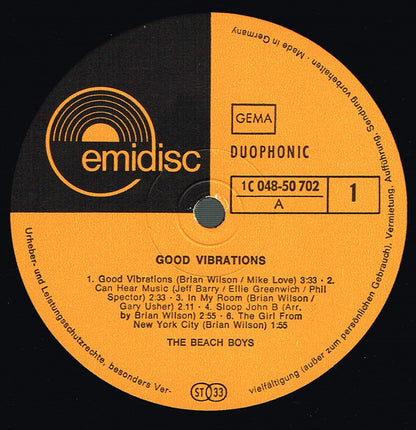 The Beach Boys : Good Vibrations (LP, Comp)