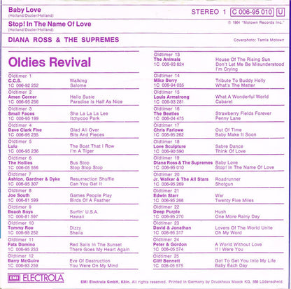 Diana Ross & The Supremes* : Baby Love / Stop! In The Name Of Love (7", Single, Pur)