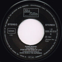 Diana Ross & The Supremes* : Baby Love / Stop! In The Name Of Love (7", Single, Pur)