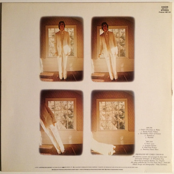 John Cale : Paris 1919 (LP, Album, RE)
