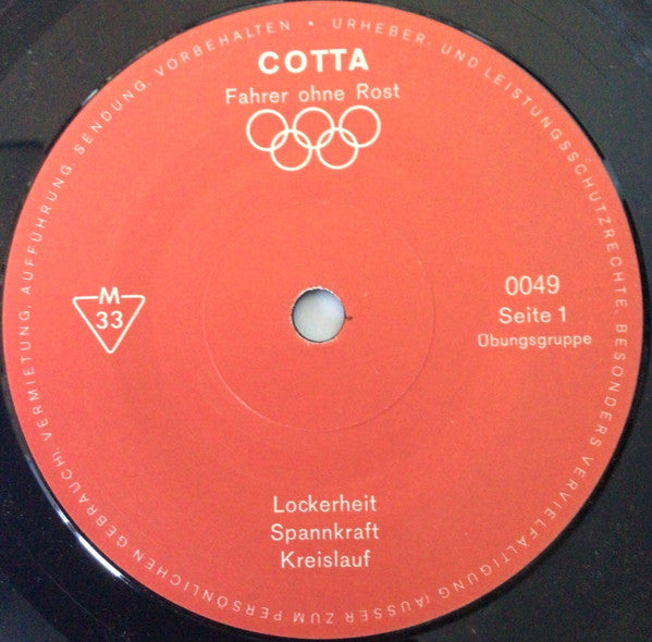 Unknown Artist : Fahrer Ohne Rost - Autofahrer-Gymnastik (7")