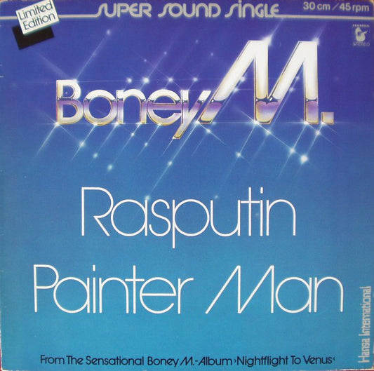 Boney M. : Rasputin / Painter Man (12", Maxi, Ltd)
