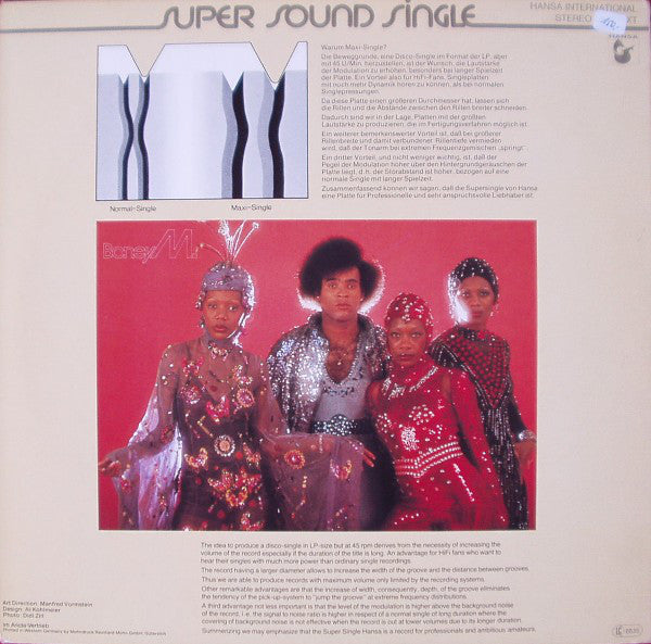 Boney M. : Rasputin / Painter Man (12", Maxi, Ltd)