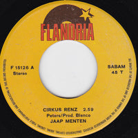 Jaap Menten : Cirkus Renz (7", Single)