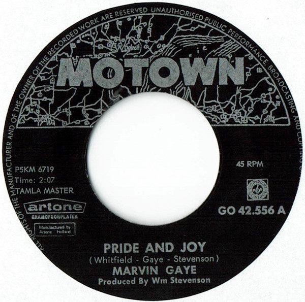 Marvin Gaye : Pride And Joy / One Of These Days (7", Single)