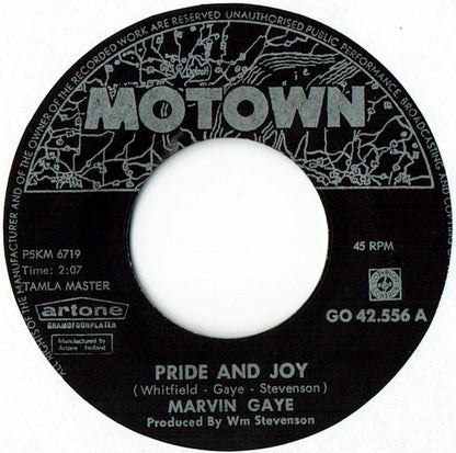 Marvin Gaye : Pride And Joy / One Of These Days (7", Single)