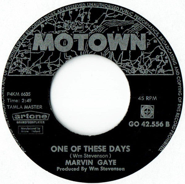 Marvin Gaye : Pride And Joy / One Of These Days (7", Single)