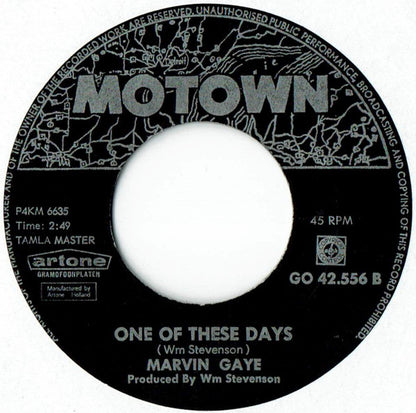 Marvin Gaye : Pride And Joy / One Of These Days (7", Single)